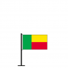 Tischflagge Benin